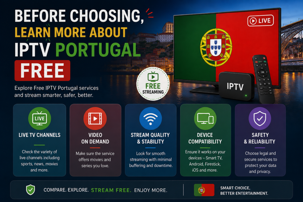 Understanding Free IPTV Portugal