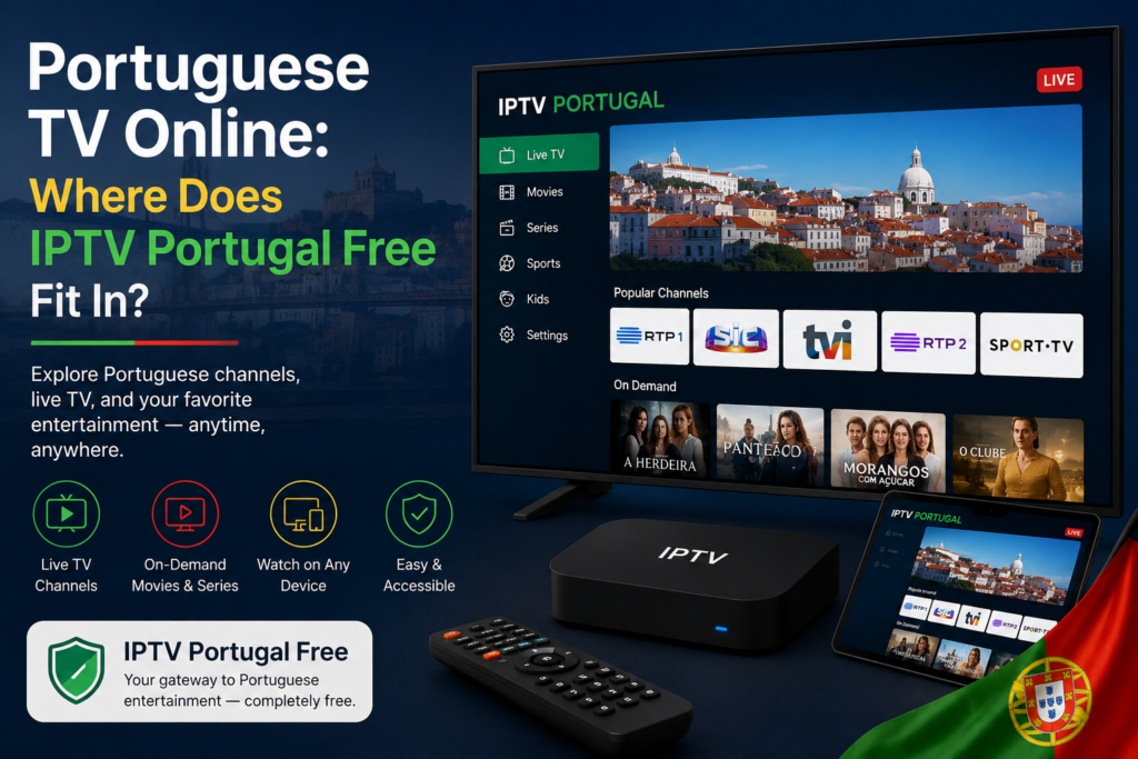 Portuguese TV Online IPTV