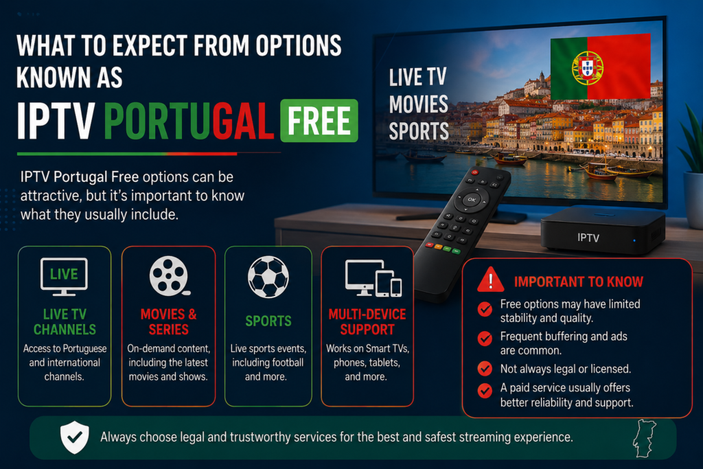 IPTV Portugal Free Expectations