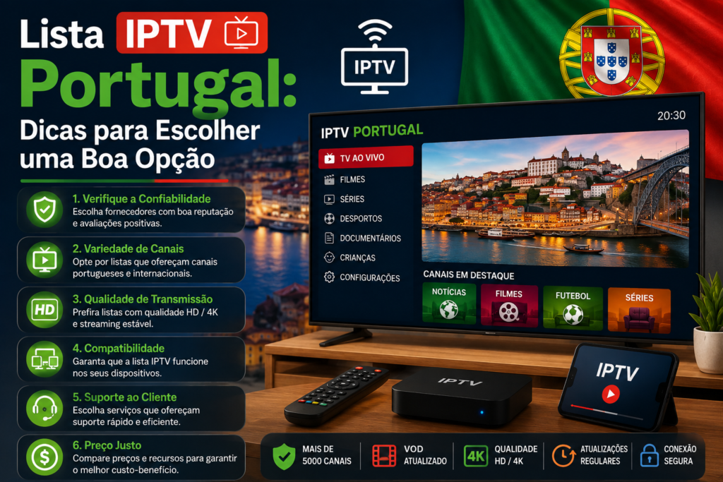 melhor opção IPTV em Portugal