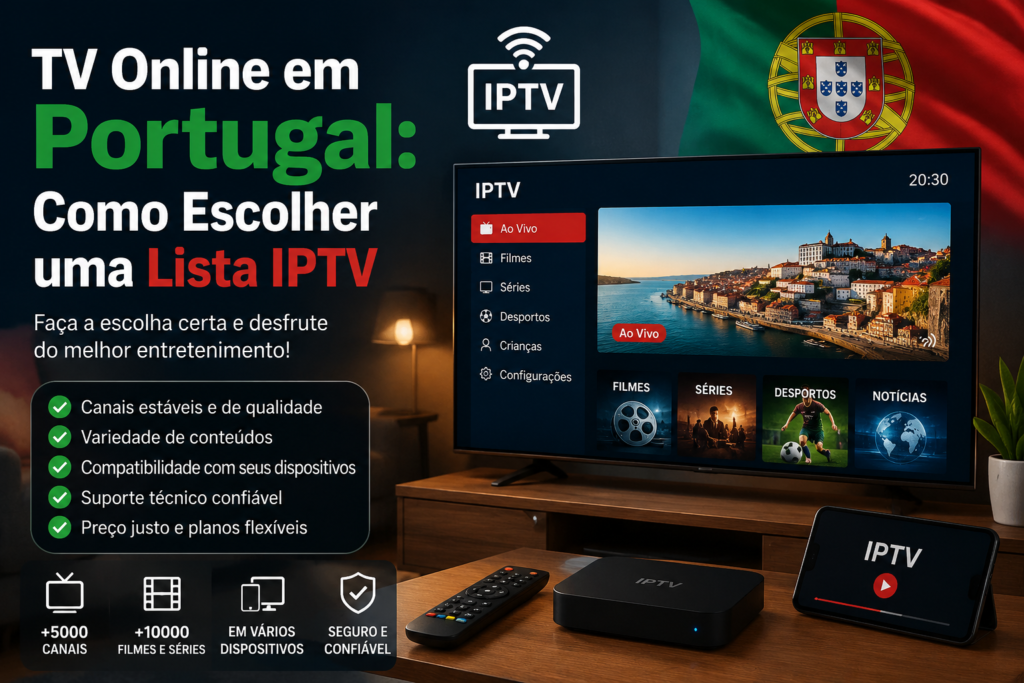 televisão online Portugal escolha