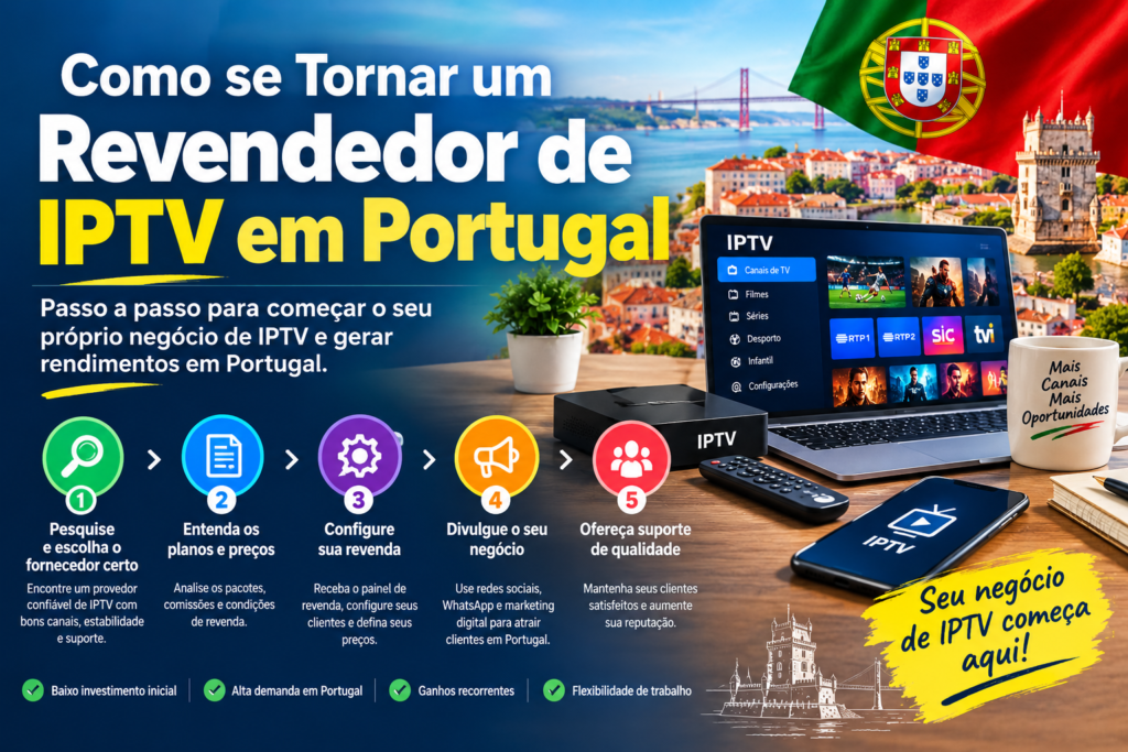 Revendedor IPTV em Portugal